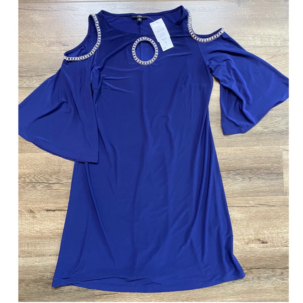 JBS Blue Midi Dress